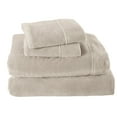 thumbnail image 1 of Great Bay Home Solid Velvet Plush Warm and Cozy Fleece Sheet Set (California King, Stone Grey), 1 of 6