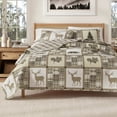 thumbnail image 1 of Great Bay Home Stonehurst 3-pieces Multicolor Rustic Quilt Bedding Sets, Queen, 1 of 6