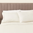 thumbnail image 1 of Great Bay Home Striped Ultra-Soft Microfiber Sheet Set (King, Stripe - Light Grey), 1 of 8