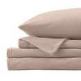 thumbnail image 1 of Great Bay Home Super Soft Extra Plush Fleece Warmer Sheet Set  (Twin, Taupe), 1 of 7