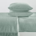 thumbnail image 1 of Great Bay Home Super Soft Velvet Plush Solid Sheet Set, 1 of 6