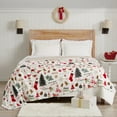 thumbnail image 1 of Great Bay Home Velvet Plush Holiday Printed Bed Blanket (King), 1 of 7