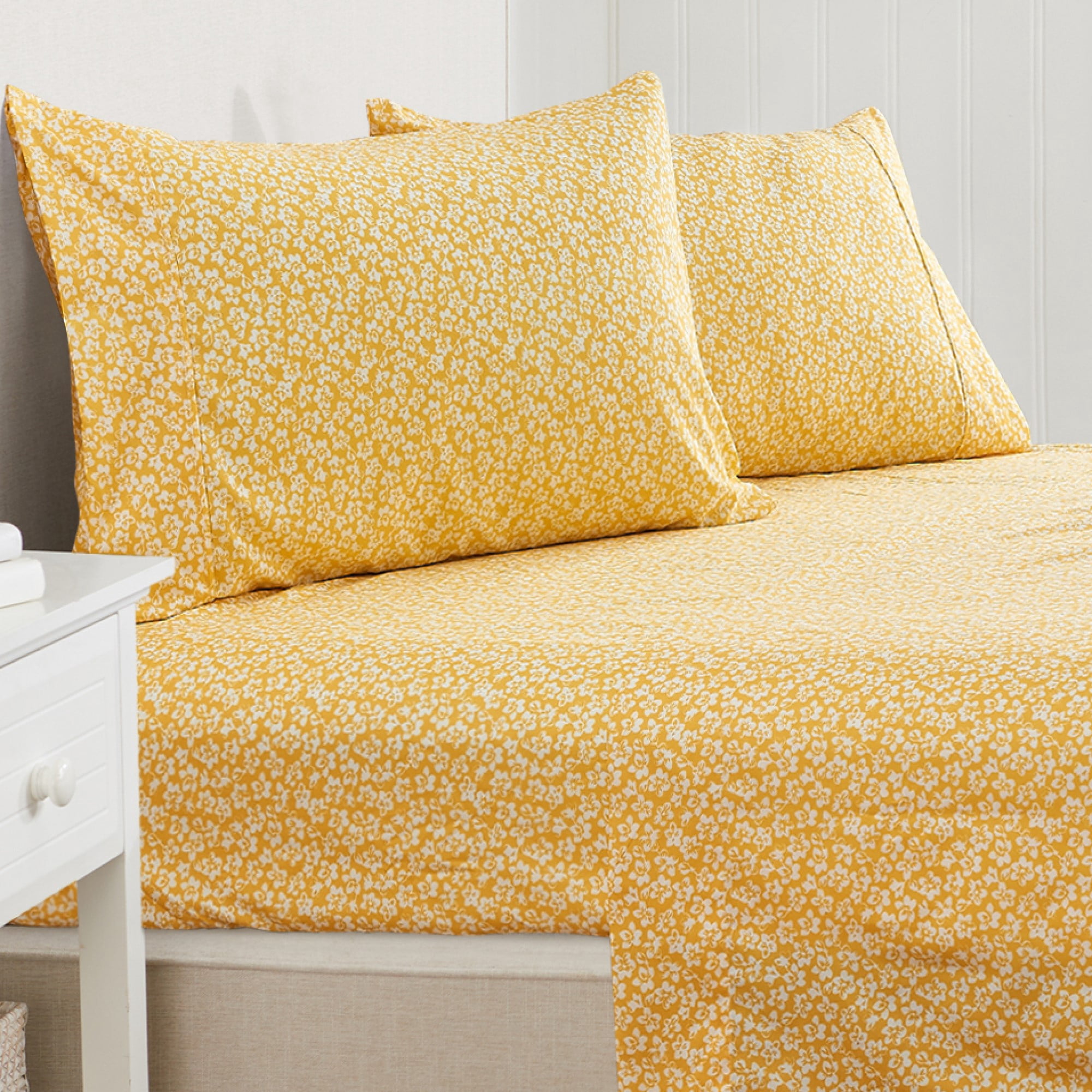 Watercolor Floral Sheet Set - Delia Collection