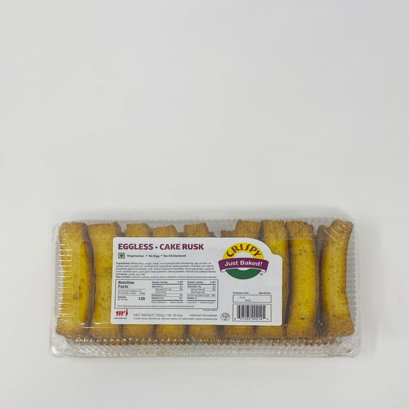 Great Bazaar Twi Eggless Cake Rusk- 750 Gram