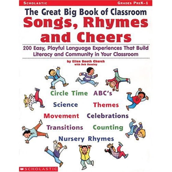 Pre-Owned Great Big Book of Classroom Songs, Rhymes & Cheers: 200 Easy ...