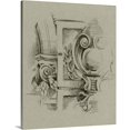 thumbnail image 1 of Great Big Canvas "Charcoal Architectural Study IV"  by Ethan Harper Dark Forest Green    Wrapped Canvas Print Wall Artwork, 1 of 7
