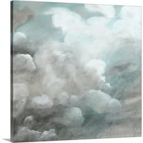 Great Big Canvas "Cloud Study IV"  by Naomi McCavitt Gray Black   Wrapped Canvas Print Wall Artwork