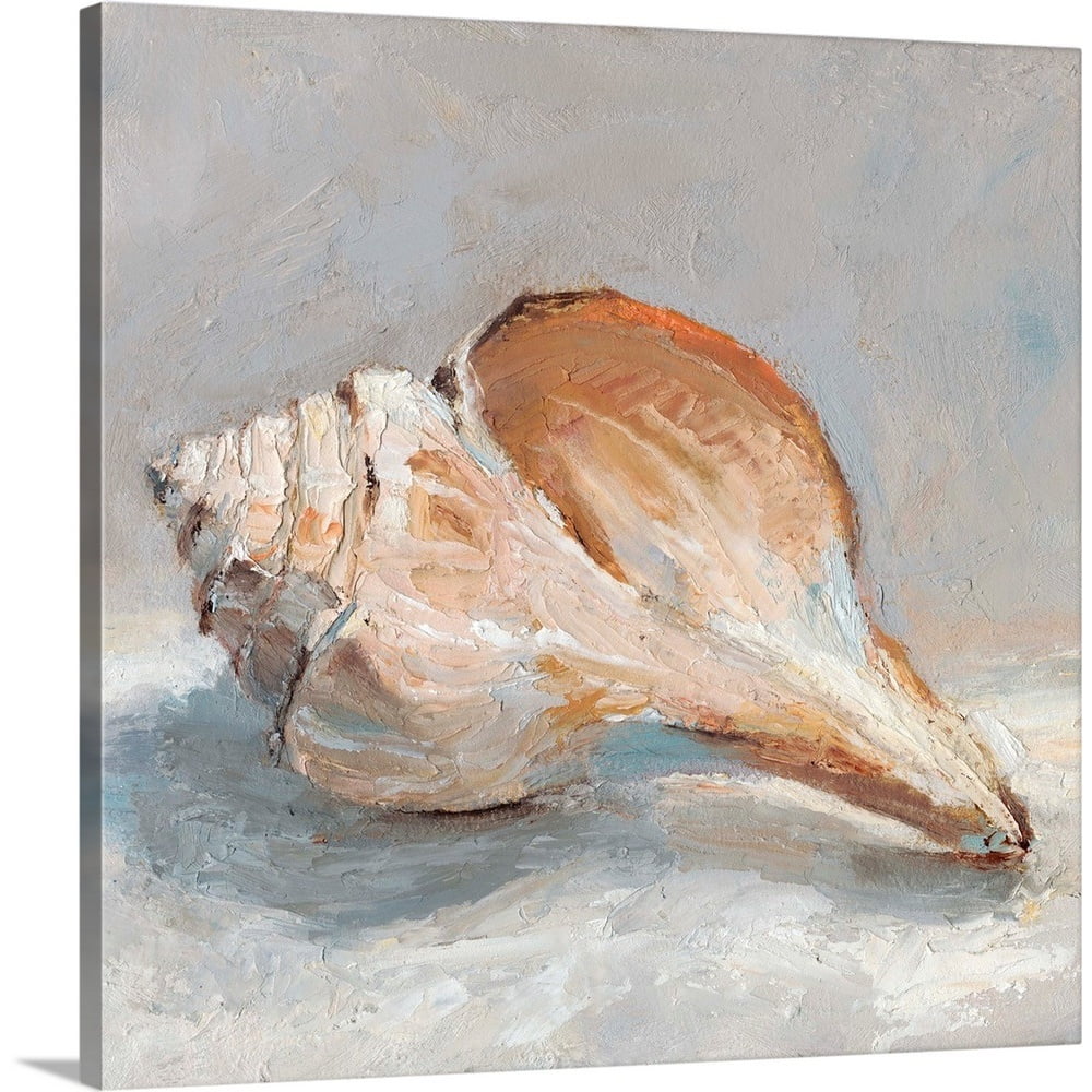 Great Big Canvas "Impressionist Shell Study III" by Ethan Harper Silver