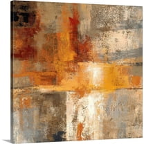 Great BIG Canvas Abstract Painting Rustic