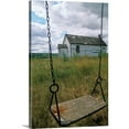 Great Big Canvas "Swing At Old School House, Qu'appelle Valley