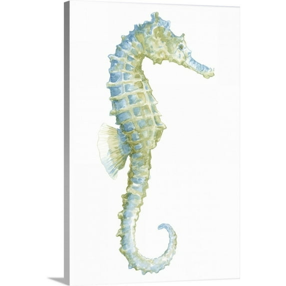 Great BIG Canvas Animals Watercolor Painting Contemporary Coastal