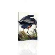 Great Blue Heron-Audubon - CANVAS OR WALL ART PRINT