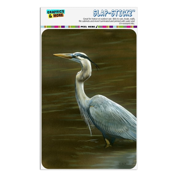 Great Blue Heron Home Business Office Sign