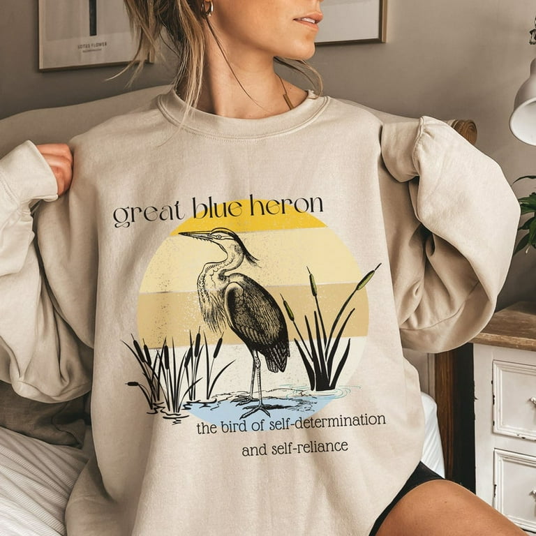 Heron sweatshirt hot sale