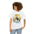 thumbnail image 1 of Great Blue Heron T-shirt Heron Lover Shirt Nature Gift Bird Watcher Tee White 2XL, 1 of 7