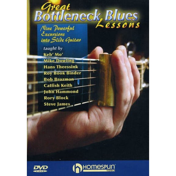 Great Bootleneck Blues Lessons (DVD), Homespun, Special Interests
