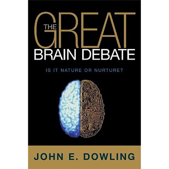Pre-Owned Great Brain Debate : Nature or Nurture? (Hardcover) 9780309092234