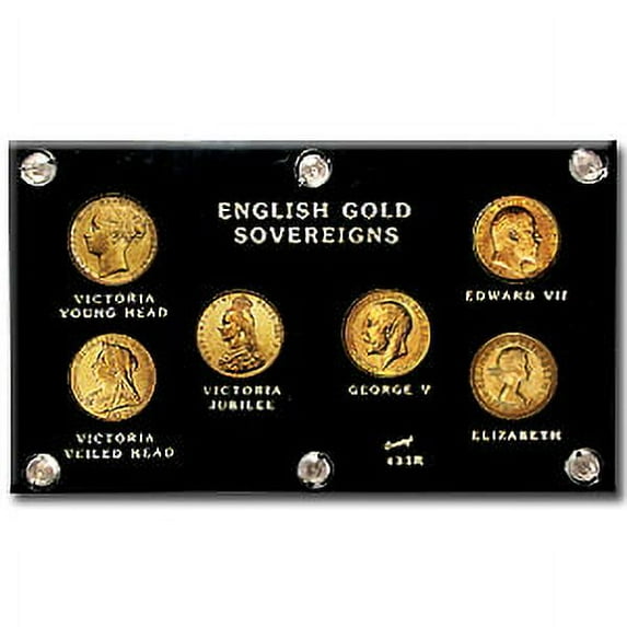 Great Britain 6-Coin Gold Sovereign Set AU (Random)