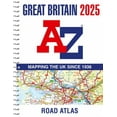 thumbnail image 1 of Great Britain A-Z Road Atlas 2025 (A4 Spiral), (Spiral-Bound), 1 of 1