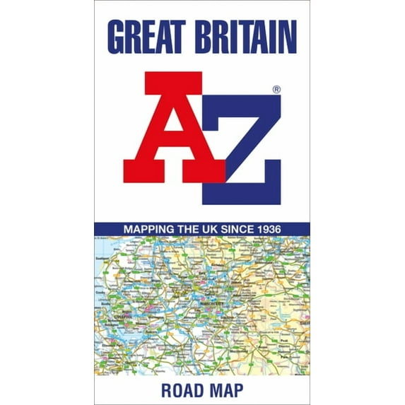 Great Britain A-Z-Road Map, (Paperback)