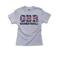 thumbnail image 1 of Great Britain Basketball - Olympic Games - Rio - Flag Boy's Cotton Youth Grey T-Shirt, 1 of 2