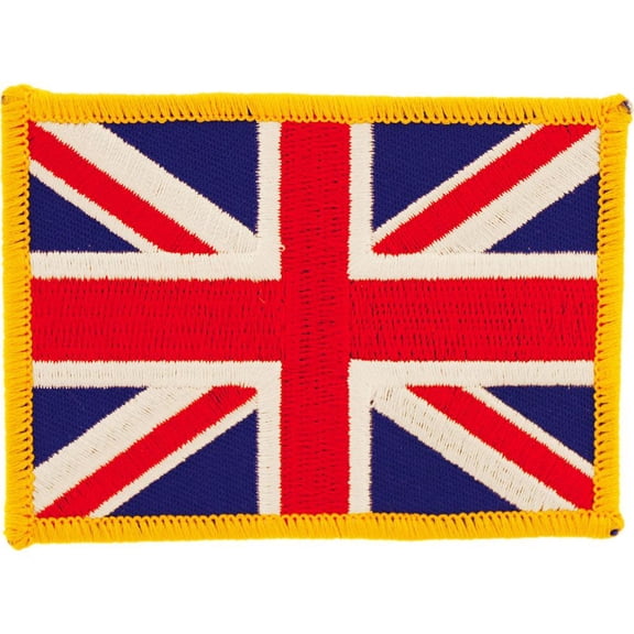 Great Britain Flag Patch 2 1/2" x 3 1/2"