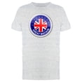 thumbnail image 1 of Great Britain Flag Sticker Tee Men's -Image by Shutterstock, 1 of 1