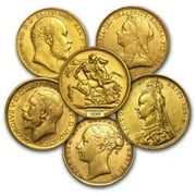 Great Britain Gold Sovereign Coins Random Avg Circ - Walmart