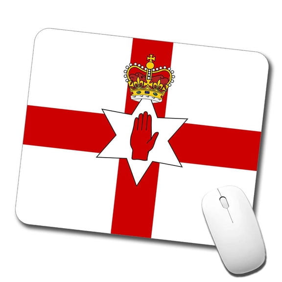 Great Britain Northern Ireland Country Flag Mouse Pad Low Profile Gaming Mat
