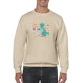 thumbnail image 1 of Great Britain Tourist Map Sweatshirt Men -Image by Shutterstock, Male Small, 1 of 4
