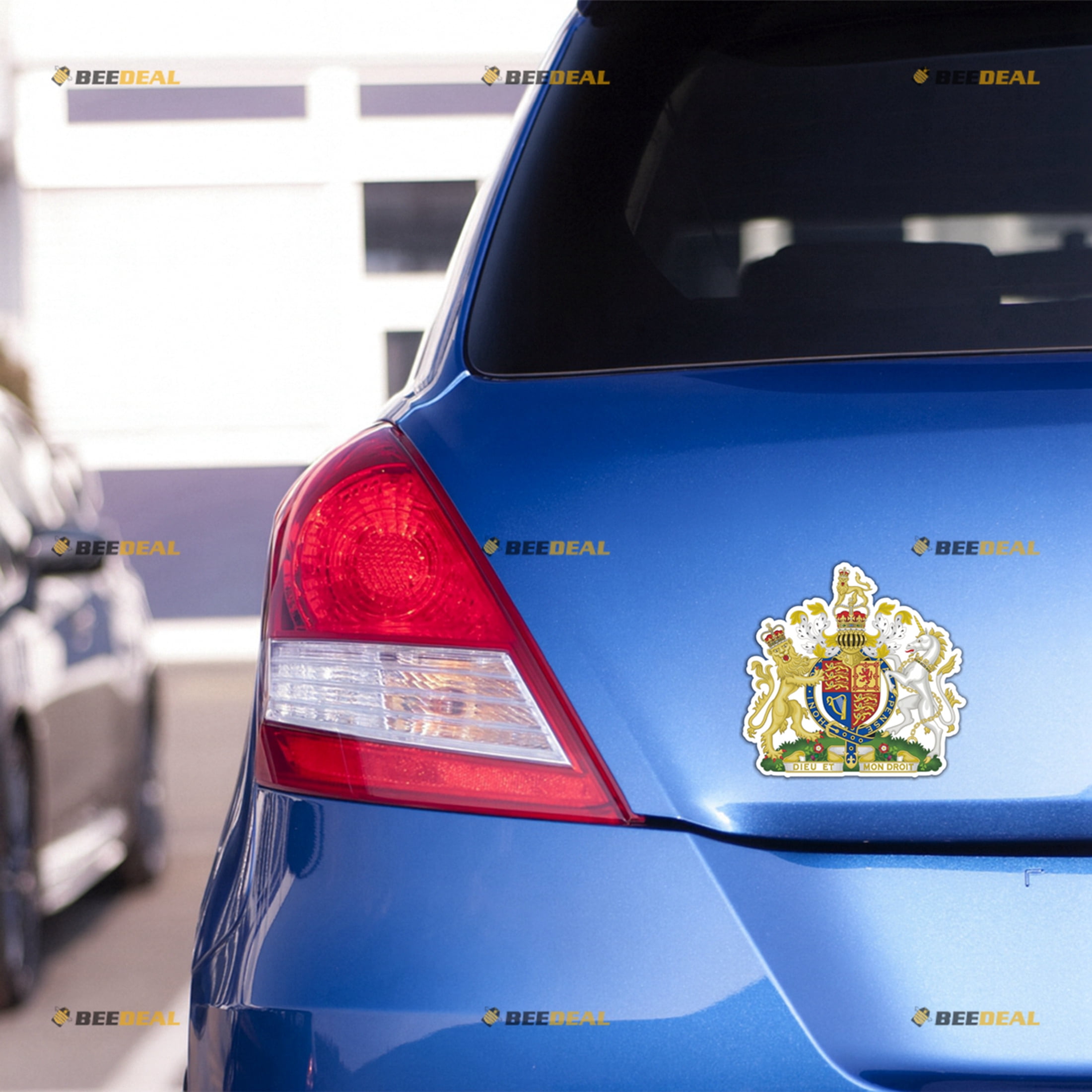 British Columbia Canada Flag Car Magnet - 2 Pack, 4x2.4 Inch High-Resolution Vinyl Bumper Magnet
