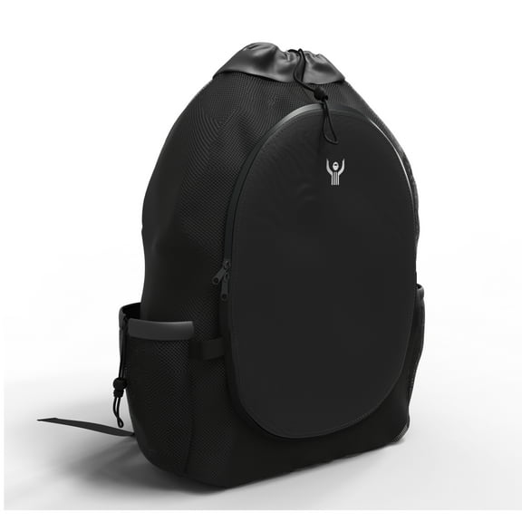 Great Call Athletics | Black Wrestling Gear Bag Mesh Training Backpack | MMA Boxing