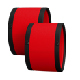 thumbnail image 1 of Great Call Athletics | Ice Hockey Force Referee Armbands Red Orange Arm Band for Umpire Jersey Linesman Force Penalties Pair - Red - Large/XL (48-60), 1 of 3