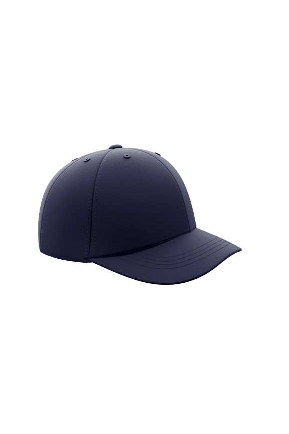 | Navy 4-stitch Plate Large/XL Pro Flex Fit Umpire Hat Baseball Softball NFHS Ump Cap Poly Spandex