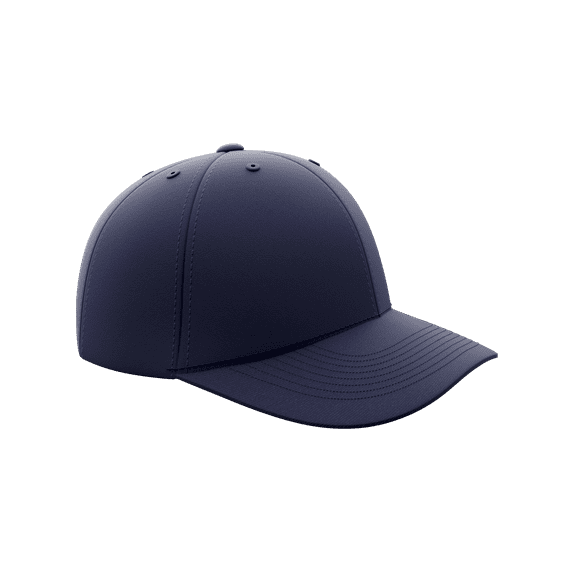 Great Call Athletics | Navy 8-stitch Base Small/Medium Pro Flex Fit Umpire Hat Baseball Softball NFHS Ump Cap Poly Spandex