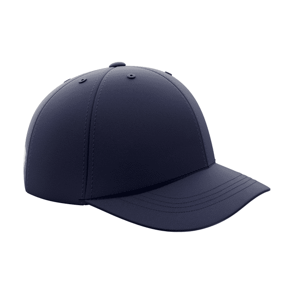 Great Call Athletics Pro Umpire Flex Fit Hat Baseball Softball Black Navy Base Plate Combo - Navy - Large/XL
