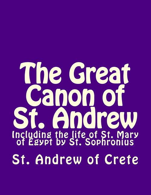 Great Canon of St. Andrew of Crete