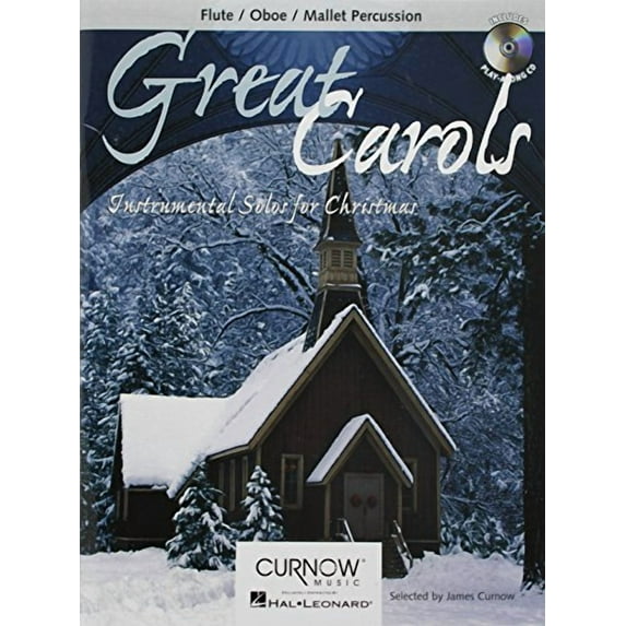 Great Carols Instrumental Solos for Christmas Flute/Oboe/Mallet Percussion - Grade 3-4 Book/Online Audio (Paperback)