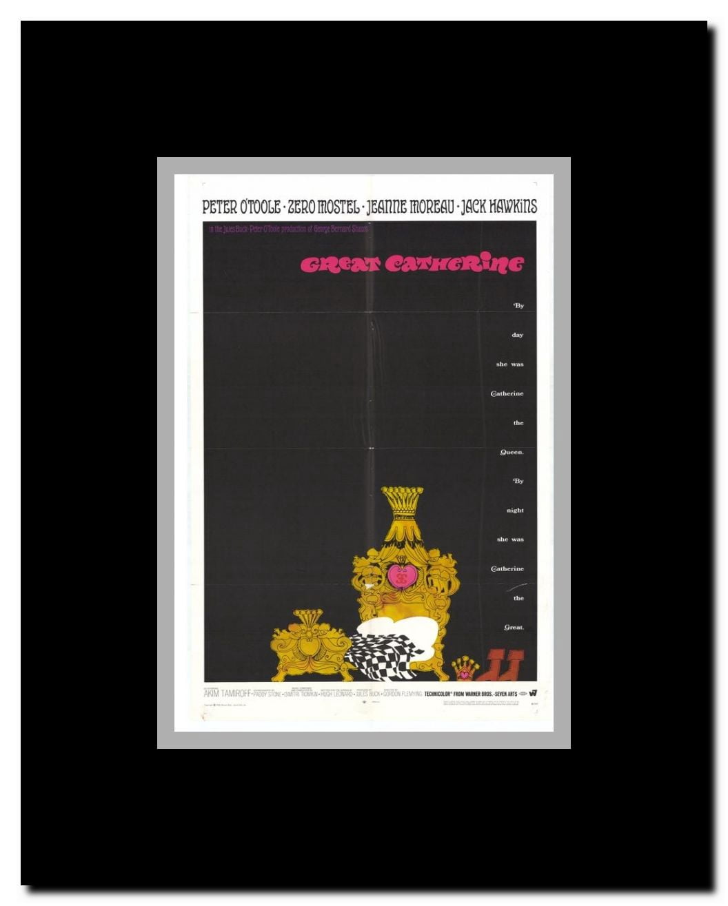 Great Catherine Framed Movie Poster