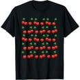 thumbnail image 1 of Great Cherries Apparel Cherry Lover T-ShirtPure cotton short-sleeved shirts for both men and women, 1 of 6