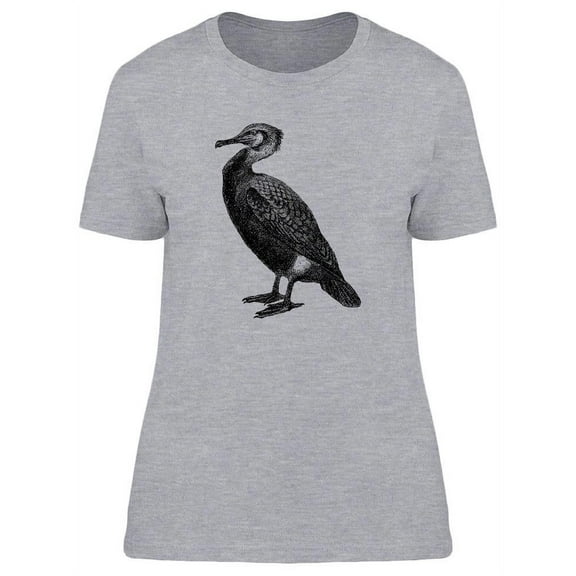 Great Cormorant  T-Shirt Women -Image by Shutterstock, Female Large