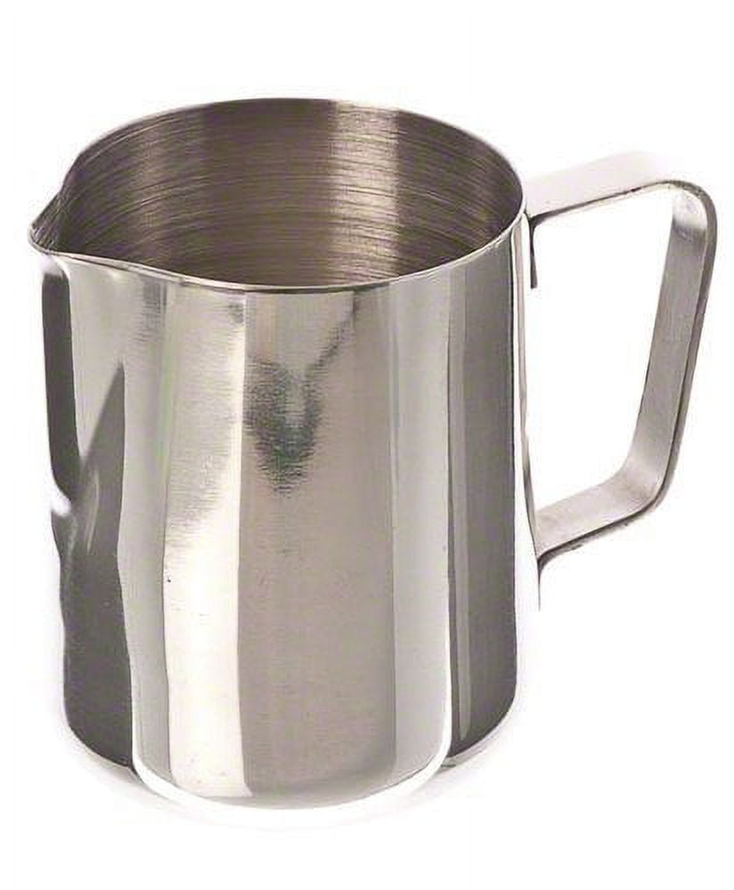 Great Credentials 12 oz Stainless Steel Frothing Pitcher Silver