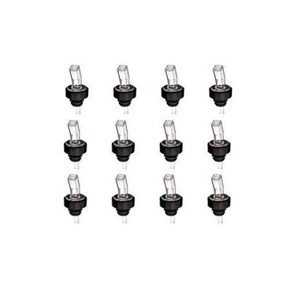Great Credentials Screen Liquor Bottle Pourer 12 Pourers (Smoke)
