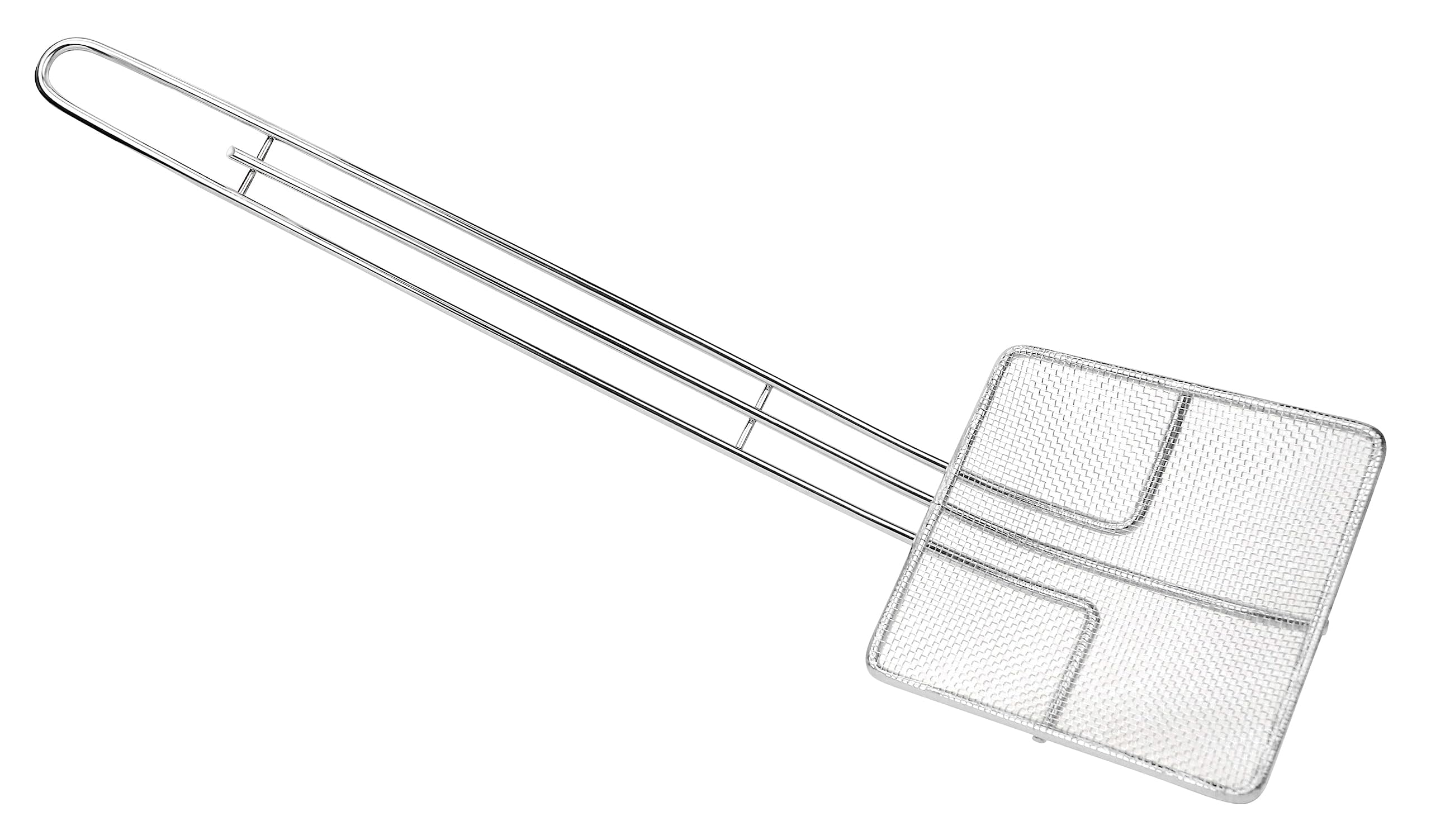 Great Credentials Square Fine Mesh Skimmer 5 x 5 Inch Strainer With