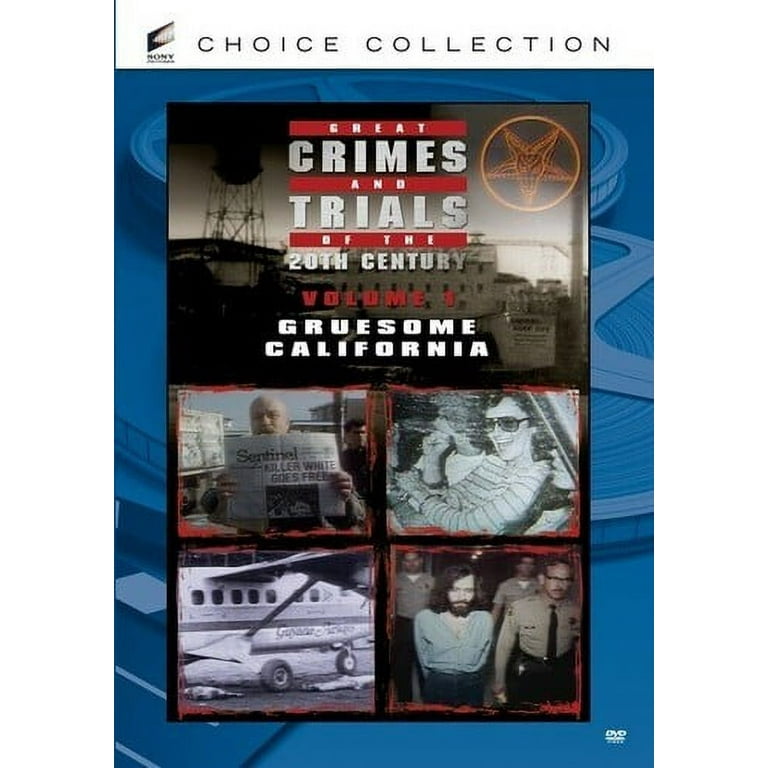 Great Crimes and Trials of the Twentieth Century: Volume 1: Gruesome  California (DVD), Sony Pictures Home, Drama