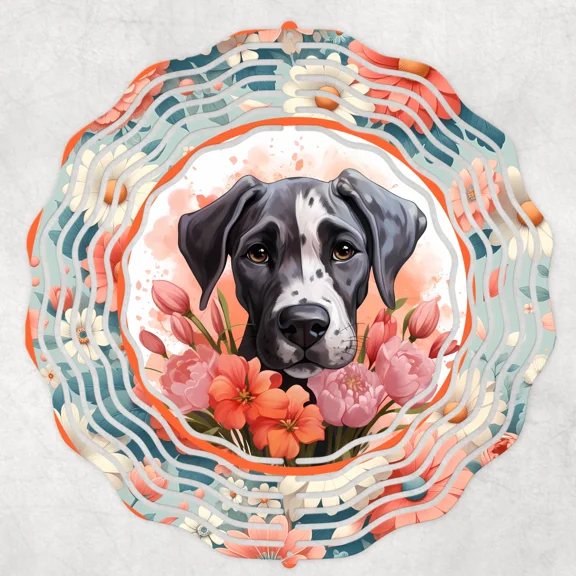 Great Dane 10" Wind Spinner #1