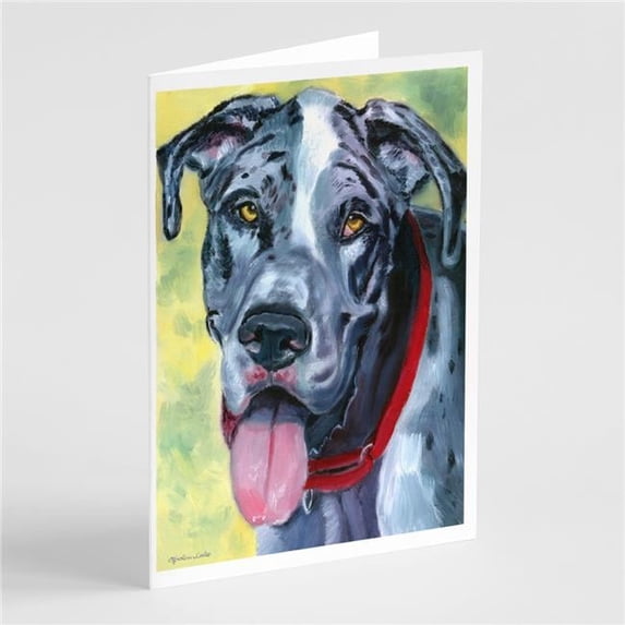 Great Dane Apollo Greeting Cards & Envelopes - Pack of 8