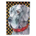 thumbnail image 1 of Great Dane Candy Corn Halloween Garden Flag, 1 of 2
