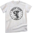 thumbnail image 1 of Great Dane Dad T-shirt, Unisex Men's Shirt, Great Dane Owner, Best Dog Dad Gift, Heather Ash, X-Small, 1 of 6