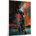 thumbnail image 1 of Great Dane Dog Art Print Poster, Wall art Canvas Painting Decor, Dog Pop Starry Night Art Home Decor Artwork For Bedroom Living Room Bathroom Décor, 1 of 6